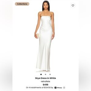 Retrofete Skye Dress in White